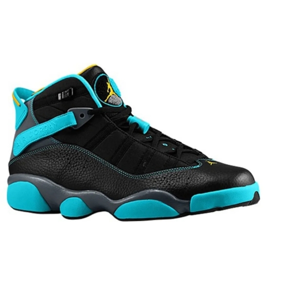 jordan 6 rings teal